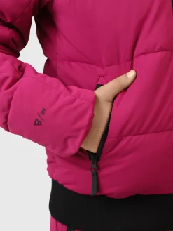 Sale Brunotti Suncrown Meisjes Puffer Ski Jas | Fuchsia Pink