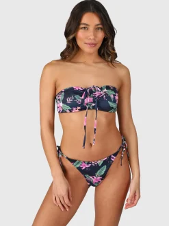 Hot Brunotti Suus-Tropicana Dames Bandeau Bikini Top | Indigo Blue ClubTropicanaIndigoBlue