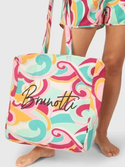 Fashion Brunotti Tammy-Swirl Dames Tas | Multi Color Oranje,Pink,GroenenWit