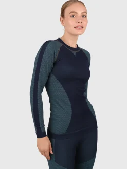 Hot Brunotti Tanzias Dames Thermotop | Blauw BlueBlauw