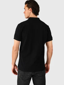 Clearance Brunotti TavECO-N Heren Polo Shortsleeve | Zwart