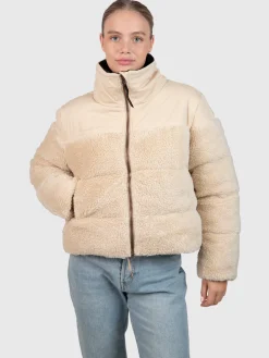 Online Brunotti Teddy Dames Teddy Puffer Jas | Canvas