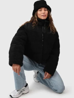 Best Brunotti Teddy Dames Teddy Puffer Jas | Zwart