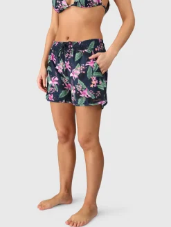 Best Brunotti Toluca-Tropicana Dames Zwemshort | Indigo Blue ClubTropicanaIndigoBlue