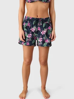 Best Brunotti Toluca-Tropicana Dames Zwemshort | Indigo Blue ClubTropicanaIndigoBlue