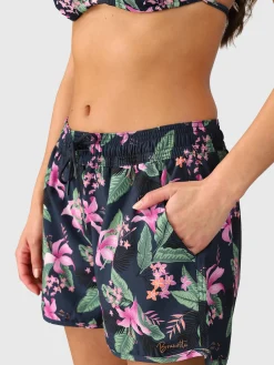 Best Brunotti Toluca-Tropicana Dames Zwemshort | Indigo Blue ClubTropicanaIndigoBlue