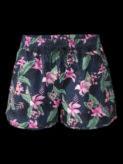 Best Brunotti Toluca-Tropicana Dames Zwemshort | Indigo Blue ClubTropicanaIndigoBlue