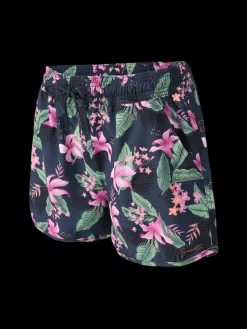 Best Brunotti Toluca-Tropicana Dames Zwemshort | Indigo Blue ClubTropicanaIndigoBlue