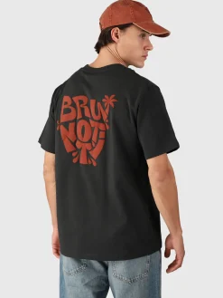New Brunotti Tom-Artist Heren T-shirt | Pirate Black PirateBlack