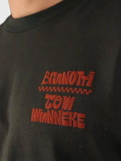 New Brunotti Tom-Artist Heren T-shirt | Pirate Black PirateBlack