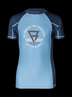 Outlet Brunotti Waihy Jongens Rashguard | Blauw