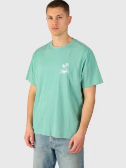 Fashion Brunotti Wandes Heren T-shirt | Bottle Green BottleGreen