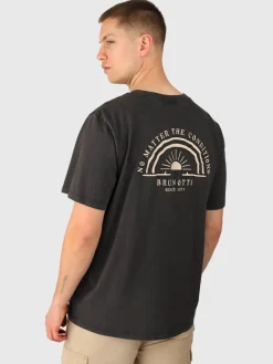 Clearance Brunotti Wandes Heren T-shirt | Pirate Black PirateBlack