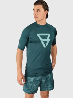 Outlet Brunotti Waveguard Heren Rashguard | Fuel Green FuelGreen