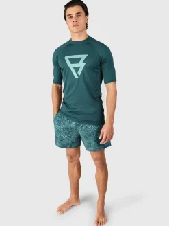 Outlet Brunotti Waveguard Heren Rashguard | Fuel Green FuelGreen