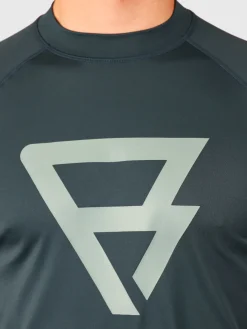 Outlet Brunotti Waveguard Heren Rashguard | Fuel Green FuelGreen