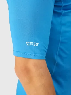 Fashion Brunotti Waveguard Heren Rashguard | Neon Blue NeonBlue