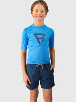Hot Brunotti Waveguardy Boys Rashguard | Neon Blue NeonBlue