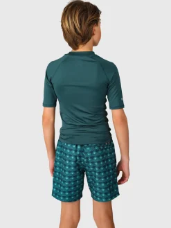 Outlet Brunotti Waveguardy Boys Rashguard | Fuel Green FuelGreen