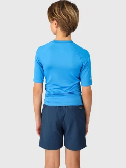 Hot Brunotti Waveguardy Boys Rashguard | Neon Blue NeonBlue