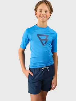 Hot Brunotti Waveguardy Boys Rashguard | Neon Blue NeonBlue
