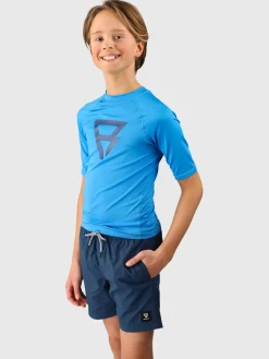 Hot Brunotti Waveguardy Boys Rashguard | Neon Blue NeonBlue