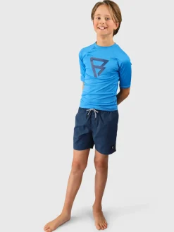 Hot Brunotti Waveguardy Boys Rashguard | Neon Blue NeonBlue