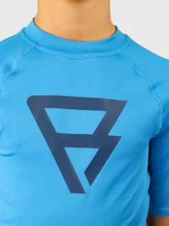 Hot Brunotti Waveguardy Boys Rashguard | Neon Blue NeonBlue