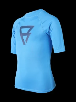 Hot Brunotti Waveguardy Boys Rashguard | Neon Blue NeonBlue