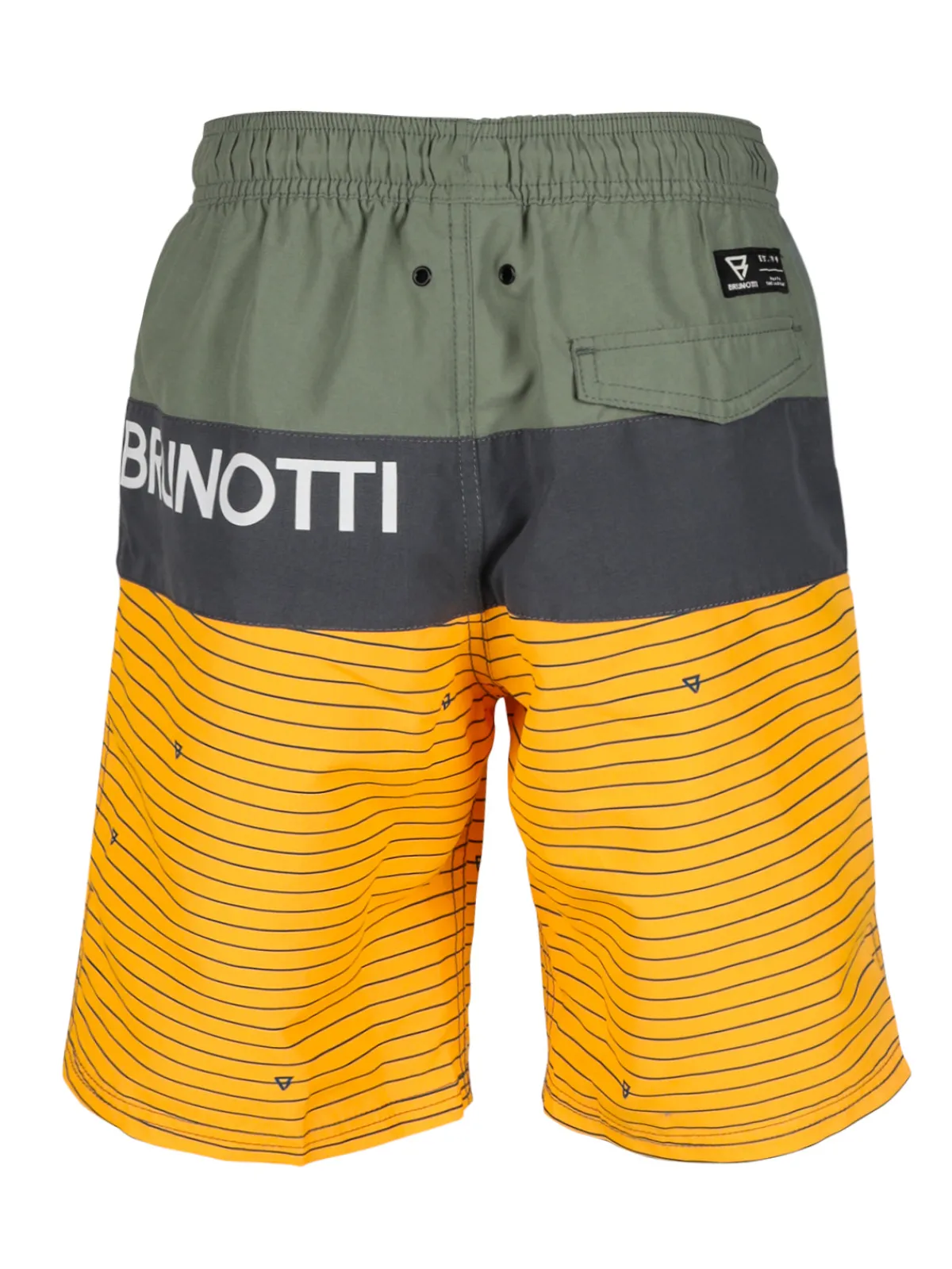 Clearance Brunotti Waymondy Jongens Zwemshort | Groen