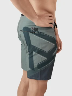Hot Brunotti Weston-PP Heren Boardshort | Groen