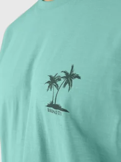 Best Brunotti Whiterly Heren T-shirt | Bottle Green BottleGreen