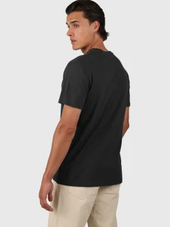 Outlet Brunotti Whiterly Heren T-shirt | Pirate Black PirateBlack