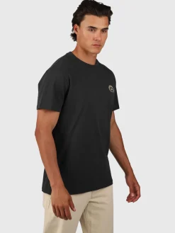 Outlet Brunotti Whiterly Heren T-shirt | Pirate Black PirateBlack