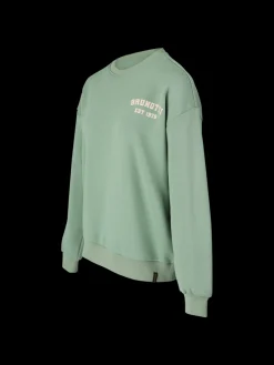 Online Brunotti Zomer Alm Dames Sweater | Eucalyptus