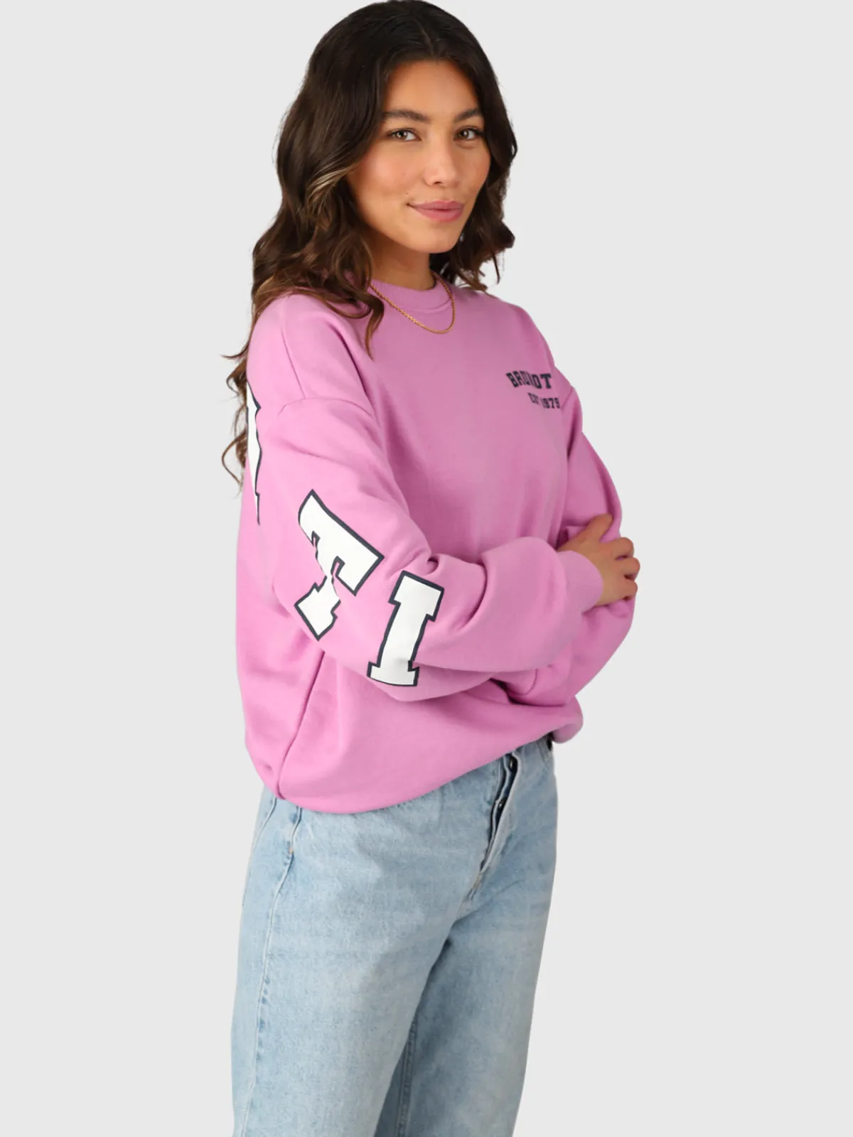 Online Brunotti Zomer Alm Dames Sweater | Violet
