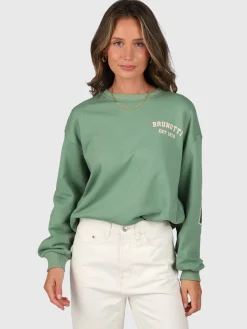 Online Brunotti Zomer Alm Dames Sweater | Eucalyptus