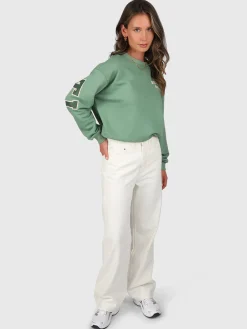 Online Brunotti Zomer Alm Dames Sweater | Eucalyptus