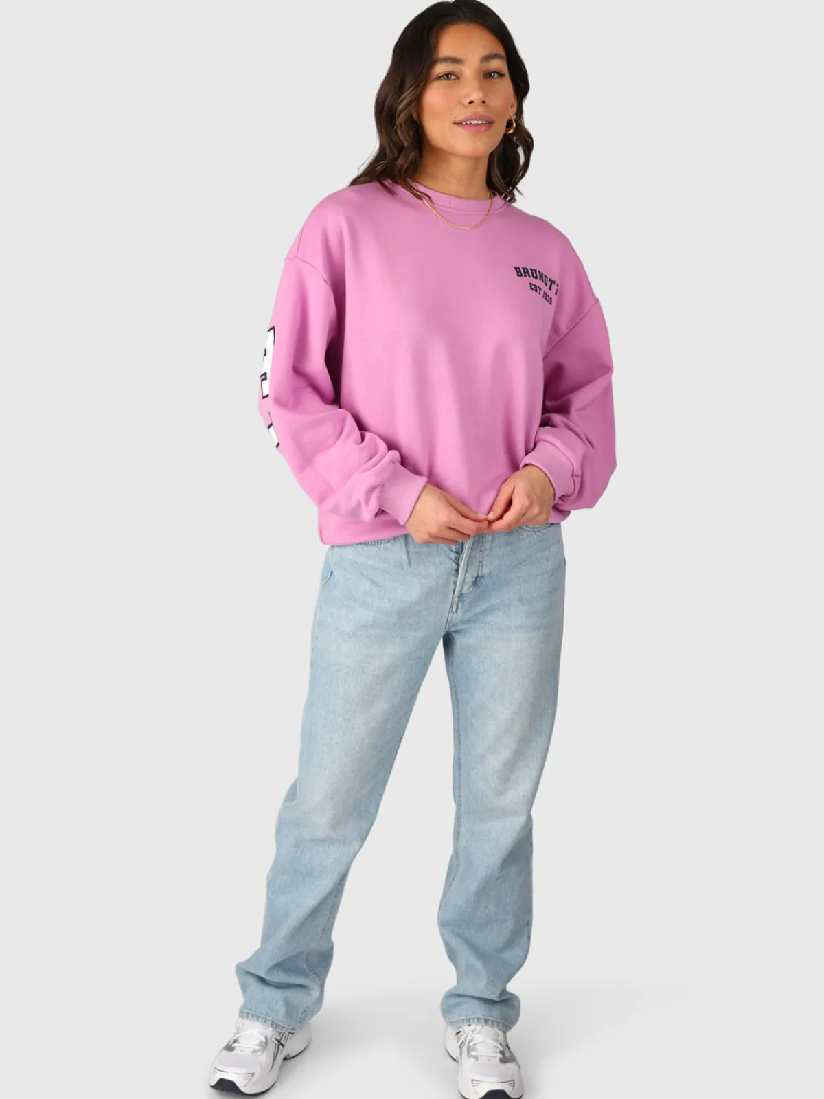 Online Brunotti Zomer Alm Dames Sweater | Violet