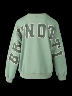 Online Brunotti Zomer Alm Dames Sweater | Eucalyptus